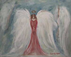 Angel in Pink by Lynn Dorman Krippel