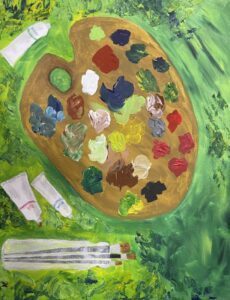 Art Palette by John A Millet Sr.