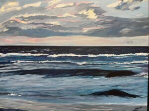 Blue by the Ocean by Melinda Grafton