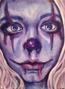 Art From The Heart 2025 Chelsea McGrew Just a Clown Take 2