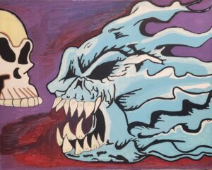 Art From The Heart 2025 Chris Moore Skeletor
