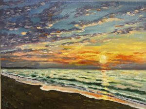 Art From The Heart 2025 Douglas Earls Sunrise Over Myrtle
