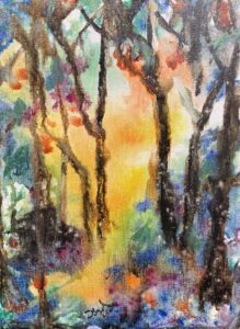 Misty Walk by Siobhan Bixel