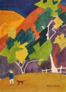 Nancie Doughty - A Man and His Dog
