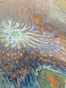 Paint Pour by Mary Goodman