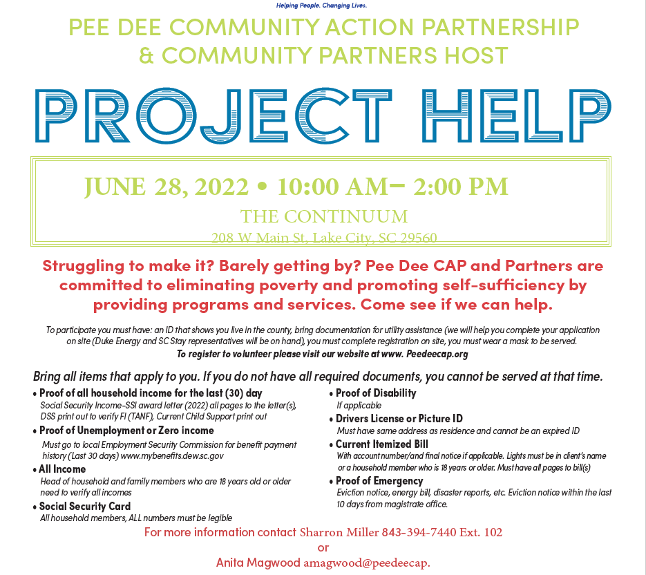 Project Help Project Help 6.28.22