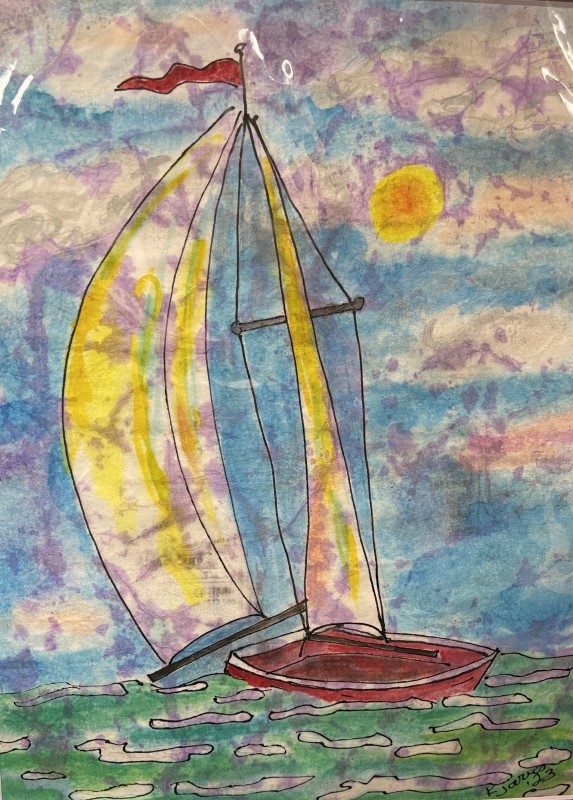 Sailboat by Kurt Jarvis