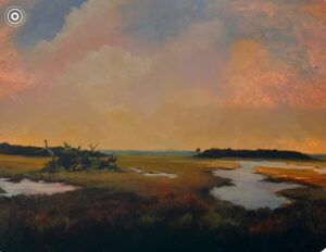 Art From The Heart 2025 Sherbet Sky Jan Wilson Smith