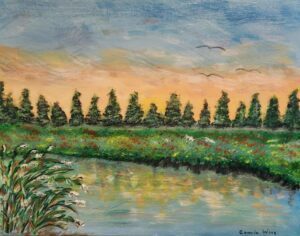 Art From The Heart 2025 Sunset Connie Wine