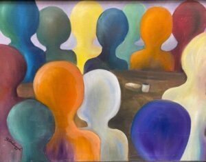 The Feast by Jackie Stacharowski Donated by Kurt Jarvis