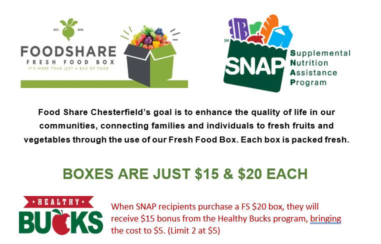 Food Share Chesterfield Details